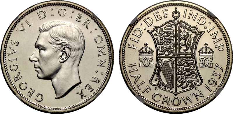 PF66+ | George VI 1937 silver proof Halfcrown

George VI (1936-1952), silver p...