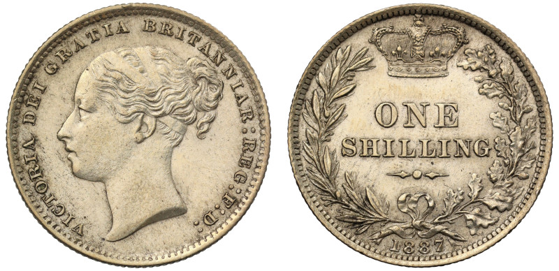 Victoria 1887 Young Head silver Shilling

Victoria (1837-1901), silver Shillin...