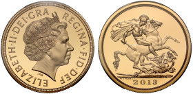 PR70 DCAM | Elizabeth II 2013 gold proof Five Pounds