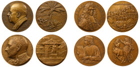 Monnaie de Paris, Bronze Medals by Henri Dropsy (4).