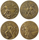 Portuguese Merchant Navy, Bronze Medals (2).