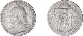 Cyprus. Victoria, 1837-1901. 4 1/2 Piastres, 1901, Royal mint, 2.72g (KM5; Fitikides 41).

About fine.