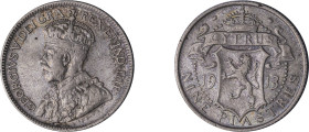 Cyprus. George V, 1910-1936. 9 Piastres, 1913, Royal mint, 5.63g (KM13; Fitikides 64).

Very fine.