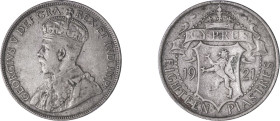 Cyprus. George V, 1910-1936. 18 Piastres, 1921, Royal mint, 11.25g (KM14; Fitikides 68).

About very fine.