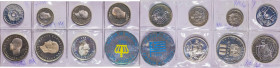 Greece. King Paul, 1947-1964. Proof Set, 10 and 50 Lepta, 1, 2, 5, 10 and 20 (AR) Drachmai, 1965, Vienna mint (KM-PS1). Mintage : 4.987.

In original ...