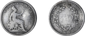 Greece, Ionian Islands. British Administration, 1809-1863. 30 Lepta, 1848, variety with small date, 1.27g (KM35).

Very good.