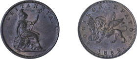 Greece, Ionian Islands. British Administration, 1809-1863. Lepton, 1862,1.94g (KM34).

Uncirculated.