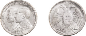 Greece. King Constantine II, 1964-1973. 30 Drachmai, 1964, Bern mint (KM87; Divo 124).

Graded MS65 PCGS.