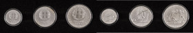 Greece. Third Republic, 1974-. Set (100-250-500 Drachmai), 1981, Pan-European Games (KM125, 126, 127). 

With original box and certificates. Brilliant...