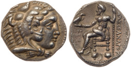 Macedonian Kingdom. Alexander III 'the Great'. Silver Tetradrachm (17.02 g), 336-323 BC. AEF