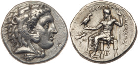Macedonian Kingdom. Alexander III 'the Great'. Silver Tetradrachm (17.05 g), 336-323 BC. VF