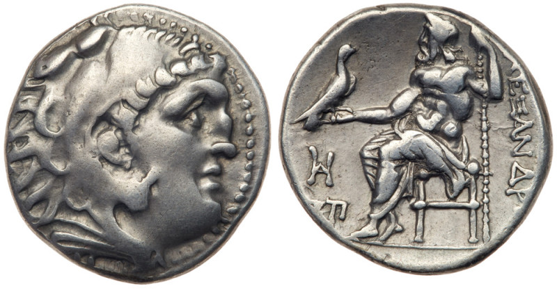 Macedonian Kingdom. Alexander III 'the Great'. Silver Drachm (4.29 g), 336-323 B...