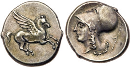 Akarnania, Argos Amphilochikon. Silver Stater (8.58 g), ca. 340-300 BC. EF