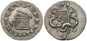 Lydia, Sardes. Silver Cistophoric Tetradrachm (12.34 g), ca. 166-160 BC. EF
