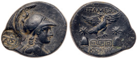 Phrygia, Apameia. Æ (8.93 g), ca. 100-50 BC. VF