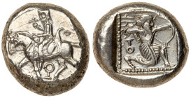 Cilicia, Tarsos. Silver Stater (10.62 g), ca. 420-410 BC. EF