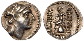 Seleukid Kingdom. Demetrios I Soter. Silver Drachm (3.93 g), 162-150 BC. EF