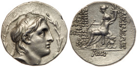 Seleukid Kingdom. Demetrios I Soter. Silver Tetradrachm (16.50 g), 162-150 BC. VF