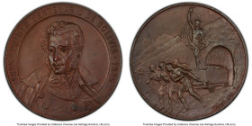 Republic bronze Specimen "General Sucre Centennial" Medal 1925 SP64 Brown PCGS, 46mm. By Constante Rossi. HID09801242017 © 2023 Heritage Auctions | Al...