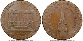 Somersetshire. Bristol 1/2 Penny Token 1793 MS63 Brown NGC, D&H-89. Edge: Milled HID09801242017 © 2023 Heritage Auctions | All Rights Reserved