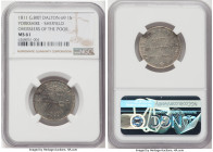 Yorkshire. Sheffield silver "Overseers of the Poor" Shilling Token 1811 MS61 NGC, Dalton-69 (R). HID09801242017 © 2023 Heritage Auctions | All Rights ...