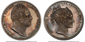 William IV silver Specimen "Coronation" Medal 1831 SP62 PCGS, BHM-1475, Eimer-1251. 33mm. By W. Wyon. The official Royal Mint issue for the coronation...