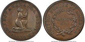 "Am I Not a Woman & a Sister" Token 1838 XF Details (Cleaned) NGC, HT-81. HID09801242017 © 2023 Heritage Auctions | All Rights Reserved