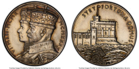 George V silver Specimen "Silver Jubilee" Medal 1935 SP61 PCGS, BHM-4249, Eimer-2029b. 32mm. By P. Metcalfe. VI MAII MCMX MCMXXXV Jugated and crowned ...