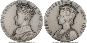 George VI silver "Coronation" Medal 1937 MS64 NGC, BHM-4314. 57mm. By P. Metcalfe. Accompanied by original case of issue. HID09801242017 © 2023 Herita...