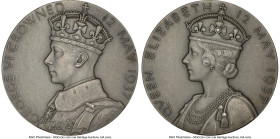 George VI silver Matte "Coronation" Medal 1937 MS64 NGC, BHM-4314. 57mm. By P. Metcalfe. HID09801242017 © 2023 Heritage Auctions | All Rights Reserved...