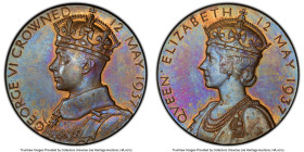 George VI bronze "Coronation" Medal 1937 MS64 Brown PCGS, BHM-4314, Eimer-2046b. 32mm. By Percy Metcalfe. GEORGE VI CROWNED 12 MAY 1937 Crowned King G...