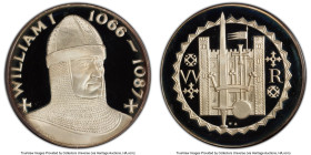 "William I 1066-1087" silver Medal ND (1970-1974) PR67 Deep Cameo PCGS, Set #1841 HID09801242017 © 2023 Heritage Auctions | All Rights Reserved