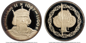 "William II 1087-1100" silver Medal ND (1970-1974) PR66 Deep Cameo PCGS, Set #1841 HID09801242017 © 2023 Heritage Auctions | All Rights Reserved