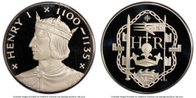 "Henry I 1100-1135" silver Medal ND (1970-1974) PR67 Deep Cameo PCGS, Set #1841 HID09801242017 © 2023 Heritage Auctions | All Rights Reserved