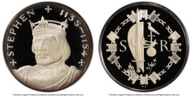 "Stephen 1135-1154" silver Medal ND (1970-1974) PR67 Deep Cameo PCGS, Set #1841 HID09801242017 © 2023 Heritage Auctions | All Rights Reserved