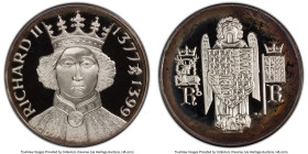 "Richard II 1377-1399" silver Medal ND (1970-1974) PR67 Deep Cameo PCGS, Set #1841 HID09801242017 © 2023 Heritage Auctions | All Rights Reserved