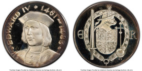 "Edward IV, 1461-1483" silver Medal ND (1970-1974) PR67 Deep Cameo PCGS, Set #1841 HID09801242017 © 2023 Heritage Auctions | All Rights Reserved