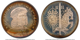 "Richard III 1483-1485" silver Medal ND (1970-1974) PR67 Deep Cameo PCGS, Set #1841 HID09801242017 © 2023 Heritage Auctions | All Rights Reserved
