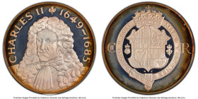 "Charles II 1649-1685" silver Medal ND (1970-1974) PR67 Deep Cameo PCGS, Set #1841 HID09801242017 © 2023 Heritage Auctions | All Rights Reserved