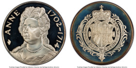 "Anne 1702-1714" silver Medal ND (1970-1974) PR68 Deep Cameo PCGS, Set #1841 HID09801242017 © 2023 Heritage Auctions | All Rights Reserved