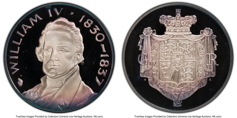 "William IV 1830-1837" silver Medal ND (1970-1974) PR68 Deep Cameo PCGS, Set #18...