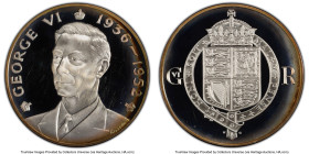 "George VI 1936-1952" silver Medal ND (1970-1974) PR67 Deep Cameo PCGS, Set #1841 HID09801242017 © 2023 Heritage Auctions | All Rights Reserved