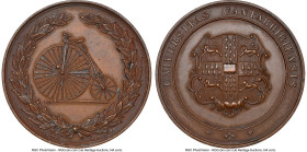 "Cambridge Bicycle Club" bronze Medal ND UNC Details (Obverse Scratched) NGC, 50mm. By Munsey. HID09801242017 © 2023 Heritage Auctions | All Rights Re...