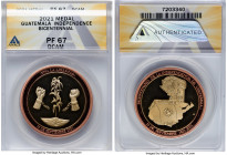 Republic bi-metallic Proof "Independence Bicentennial" Medal 2021 PR67 Deep Cameo ANACS, 37mm. HID09801242017 © 2023 Heritage Auctions | All Rights Re...