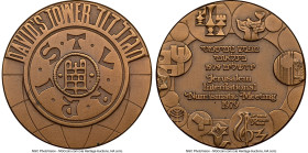 Republic bronze "Jerusalem International Numismatic Meeting" 1979 MS68 Brown NGC, 45mm. #0073. HID09801242017 © 2023 Heritage Auctions | All Rights Re...
