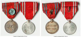 Pair of "WWII Red Cross" Medals ND (1941), One is silver, the other is a base metal. HID09801242017 © 2023 Heritage Auctions | All Rights Reserved