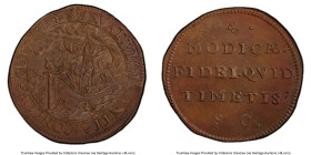 Dordrecht. Dutch Republic copper "Battle of Cape St. Vincent" Jeton 1606 MS63 Brown PCGS, Dugn-3611. HID09801242017 © 2023 Heritage Auctions | All Rig...