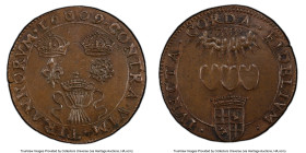 Utrecht. Dutch Republic copper "12-Year French & English Truce" Jeton 1609 UNC Details (Cleaned) PCGS, Dugn-3649. HID09801242017 © 2023 Heritage Aucti...