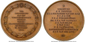 Willem III bronze "Utrecht Insanity Association" Medal 1861-Dated MS63 Brown NGC, 42mm. HID09801242017 © 2023 Heritage Auctions | All Rights Reserved