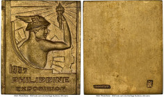 "Philippine Exposition" gilt bronze Medal 1937-Dated MS66 NGC, Honeycutt-275. 30 x 35mm. HID09801242017 © 2023 Heritage Auctions | All Rights Reserved...